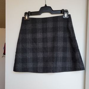 Aritzia Wilfred wool mini skirt